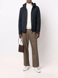 Moorer zip rain jacket