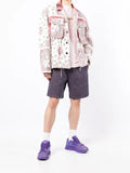 sacai paisley-print shirt jacket