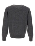 Lacoste embroidered crew-neck sweater