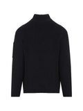C.P. Company ribbed-knit Lens-detail sweater