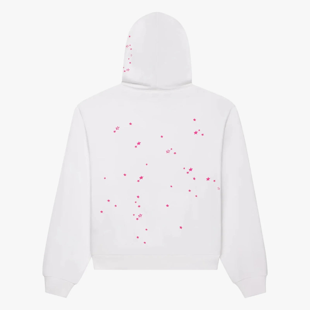 Sp5der FRACTURED LOGO HOODIE White